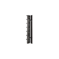 Chatsworth Products Cpi CCS VERTICAL CABLE MANAGER, DBL-SIDED 84"HX10"WX12.24"D, BLACK 30163-703